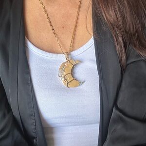 14k Gold Filled Maligano Jasper Stone Necklace Pendant